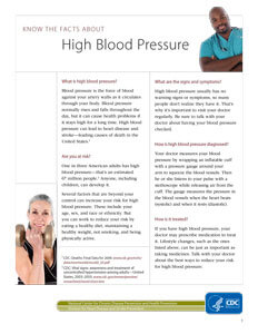 Know the Facts about High Blood Pressure